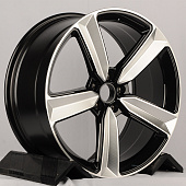Диски KoKo Kuture SL534 7.5x17/5x112 D66.45 ET38 Matte Black Face