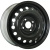 Trebl 7250 6x14 5*100 ET37 DIA57.1 Black Штампованный Trebl 7250 6x14 5*100 ET37 DIA57.1 Black Штампованный