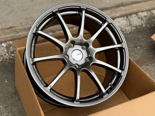 Литые диски ADVAN RS 1039 18, 5x114.3, HYPER BLACK (ET: 25, DIA: 73.1, W: 9)