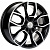 Khomen KHW 1713 7x17 5*114.3 ET45 DIA60.1 Black-FP Литой