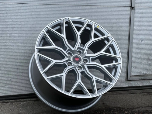 Литые диски VOSSEN HF2 SL507 20, 5x112, SILVER FACE (ET: 30, DIA: 66.6, W: 9)