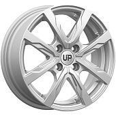 WUP UP122 6x15 4*114.3 ET40 DIA66.1 Silver Classic Литой