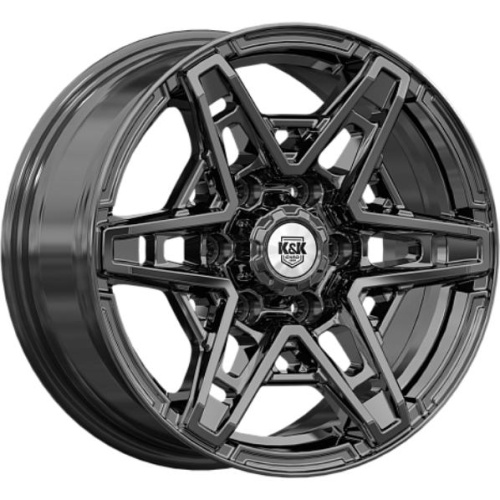 K&K Блэкберн 8x17 6*139.7 ET42 DIA93.1 Черный Литой