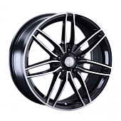 LS 1241 7.5x17 4*100 ET40 DIA60.1 BKF Литой