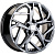 Khomen KHW 1716 7x17 5*110 ET40 DIA67.1 Gray Литой