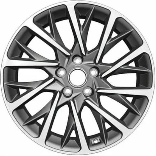 Khomen KHW 1804 7.5x18 5*108 ET46 DIA63.3 Black Литой