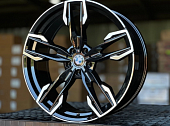 Литые диски BMW FlowForming GLOSS BLACK FACE 21” 5x112 ET33/43 8.5/9.5J D66.6