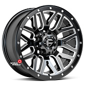 HFT HX 994 R18 9.0х18 6*139.7 ET15 DIA110.1 Matt Black Milled (MBW) Литой