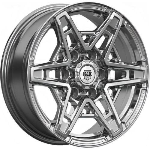 K&K Блэкберн 8x17 6*139.7 ET25 DIA77.8 Дарк платинум Литой