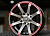 Литые диски OEM STYLE GLOSS BLACK FACE RED 13”, сверловка 4x100