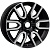 Khomen KHW 1723 8x17 6*139.7 ET45 DIA93.1 Black-FP Литой