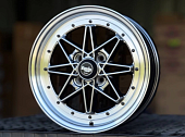 Литые диски WORK EQUIP HYPER BLACK 15” 4x100 ET35 5.5J D73.1