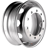 Asterro 10/335/281/161 9x22.5 10*335 ET161 DIA281 Silver Штампованный