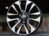 Литые диски Toyota FlowForming GLOSS BLACK FACE 18” 6x139.7 ET25 8J D106.1