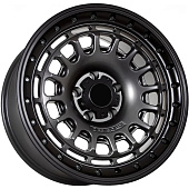 FF KF60 8.5x18 6*139.7 ET10 DIA110.1 Matt Gunmetal with Matt Black Литой