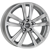 MAK Magma 7x17 5*114.3 ET55 DIA56.1 Silver Литой
