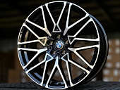 Литые диски BMW 818M FlowForming GLOSS BLACK FACE 20” 5x112 ET35/40 9/10.5J D66.6