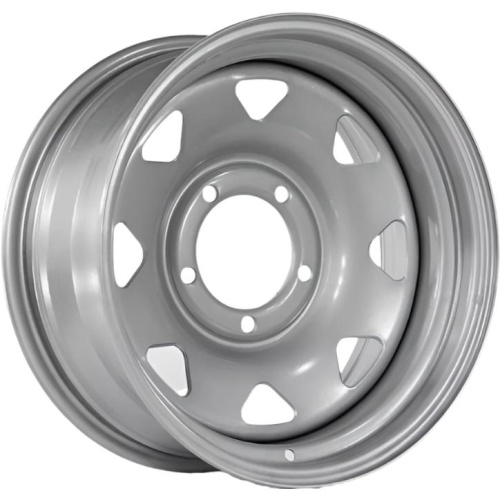 Trebl Off-road 02 7x16 5*139.7 ET10 DIA110.1 Silver Штампованный