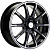 Khomen KHW 1707 6.5x17 4*100 ET50 DIA60.1 Black-FP Литой