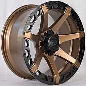 Диски KoKo Kuture 7062 10.0x20/6x135 D106.1 ET-12 Bronze Black Beed
