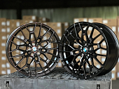 BMW H3209F FlowForming GLOSS BLACK 20” 5x112 ET25/35 8.5/9.5J D66.6