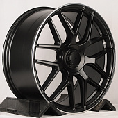 Диски Anzoo H933F 10.0x22/5x130 D84.1 ET35 Matt Black Machine Lip