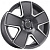 Kipardo KF61 7.5x17 4*100 ET40 DIA73.1 Gunmetal Machine Face Литой