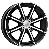 K&K Sportline 6x14 4*98 ET30 DIA58.6 Алмаз черный Литой