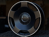 Литые диски MERCEDES AMG H3305F FlowForming SATIN BLACK POLISH LIP 22” 5x130 ET25 10J D84.1