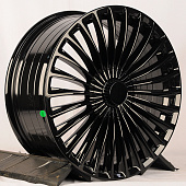 Диски IWheel XL401 8.5x20/5x112 D66.6 ET36 Hyper Black перед