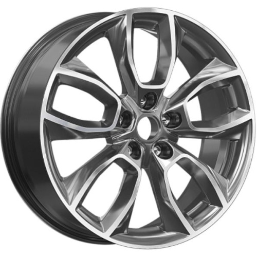 K&K КР001 7x18 5*108 ET41 DIA59.6 Алмаз черный Литой