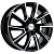 Khomen KHW 1507 6x15 5*100 ET40 DIA57.1 Black-FP Литой