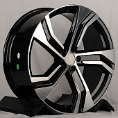 Диски KoKo Kuture 5669 9.0x21/5x108 D63.4 ET38 BKF