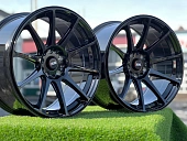 Литые диски XXR 527 0051 17, 4x100, BLUE (ET: 35, DIA: 73.1, W: 8)