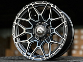 Литые диски OFF ROAD FlowForming MATTE BLACK POLISH FACE 17”,6x139.7 ET0 8.5J D110.1