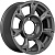 Khomen KHW 1505 5.5x15 5*139.7 ET5 DIA98.5 Gray Литой