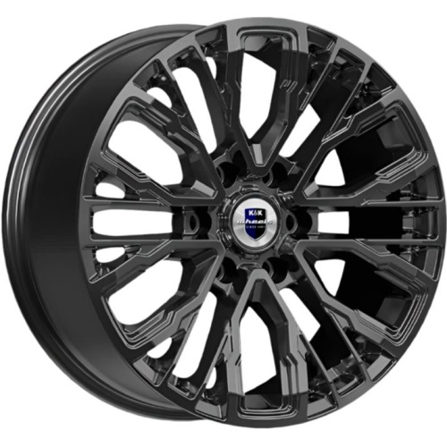 K&K Кортес 8.5x19 6*139.7 ET25 DIA106.1 Черный Литой