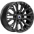 K&K Кортес 8.5x19 6*139.7 ET25 DIA106.1 Черный Литой