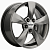 Khomen KHW 1504 6x15 5*100 ET38 DIA57.1 G-Silver Литой