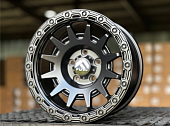 Литые диски OFF Road FlowForming (5шт) MATTE BLACK 17” 5x127 ET-12 8.5J D110.1
