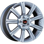 Replica LA LR4 9.5x20 5*120 ET50 DIA72.6 Silver Литой