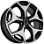 FF 8013 7x18 5*100 ET48 DIA56.1 Black Machined Face Литой