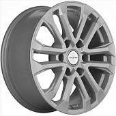 Khomen KHW 1805 7.5x18 6*139.7 ET25 DIA106.1 F-Silver Литой
