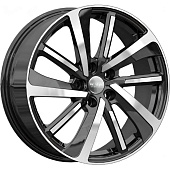 K&K KC1111 7x18 5*100 ET28 DIA57.1 Алмаз черный Литой
