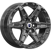 K&K Дистрикт 8x18 6*114.3 ET25 DIA66.1 Черный Литой