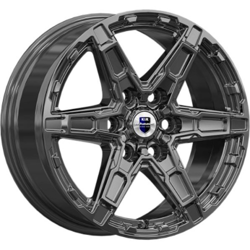 K&K Дистрикт 8x18 6*114.3 ET42 DIA66.1 Алмаз черный Литой