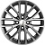 Khomen KHW 1506 6x15 4*100 ET46 DIA54.1 Gray-FP Литой