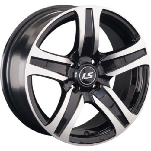 LS 145 6.5x15 5*100 ET38 DIA57.1 BKF Литой