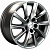 Khomen KHW 1507 6x15 5*100 ET40 DIA57.1 Gray-FP Литой